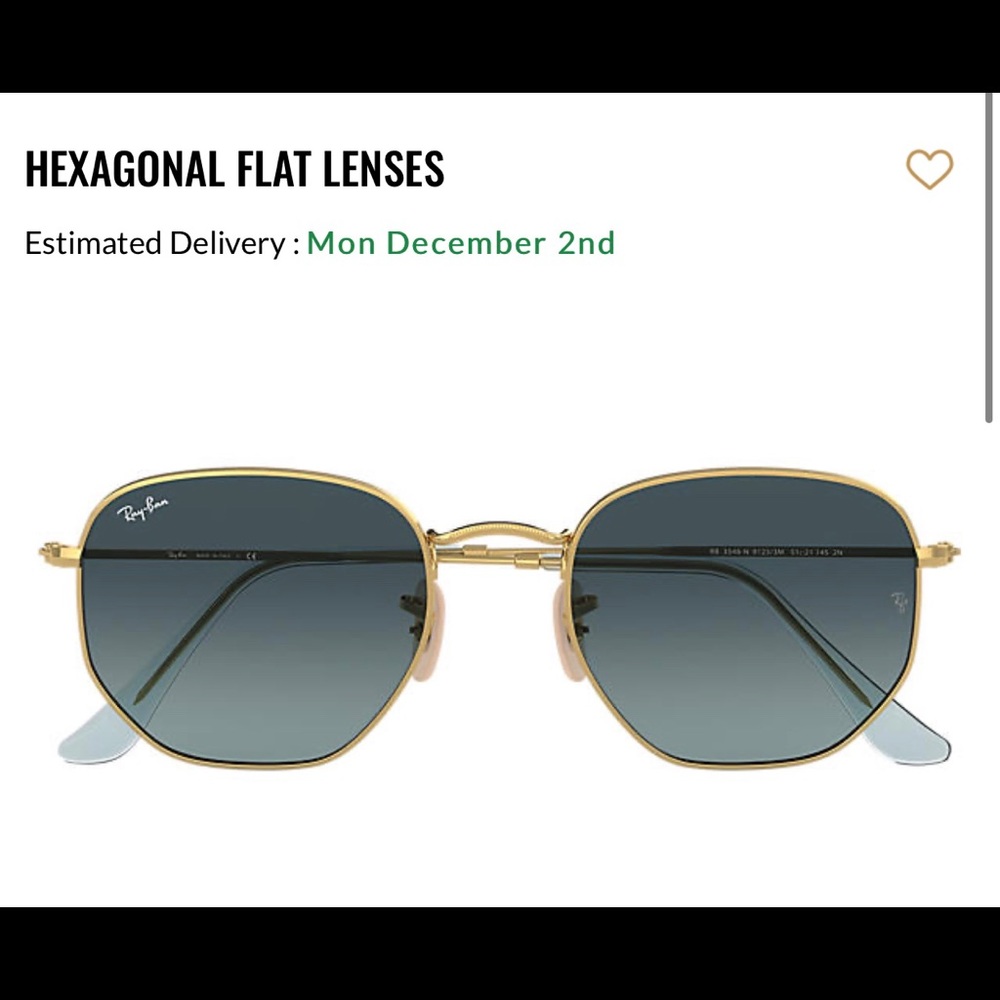 Ray-Ban Hexagonal Flat Lenses